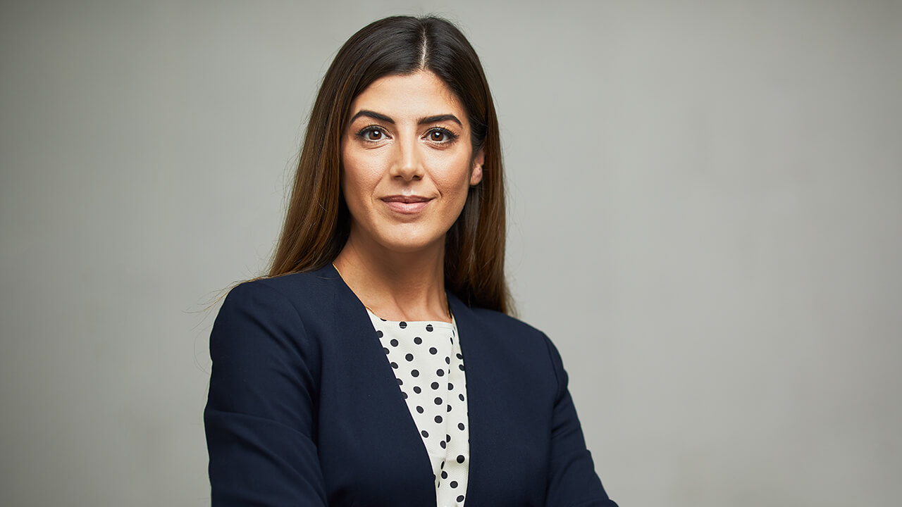 Professional young female CPA